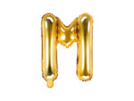 Folija balons ''M'', 35cm, zelts