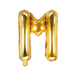 Folija balons ''M'', 35cm, zelts