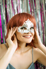 Acu maska "Karnevāls"sudraba - Image 2