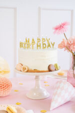 Sveces "Happy Birthday". 13gb. Zelta. - Image 2