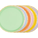 Papīra šķīvīši, MIX. 6gb.