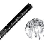 Konfeti.Izšaujams.Sudraba strēmeles,40cm