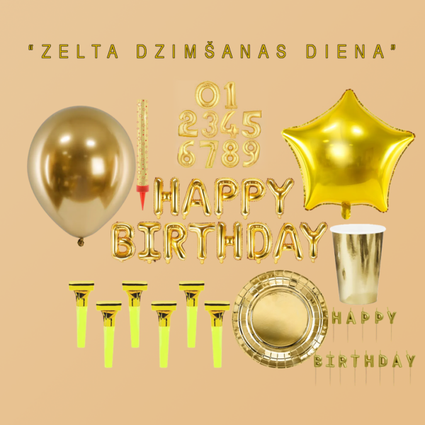 "ZELTA DZIMŠANAS DIENA"